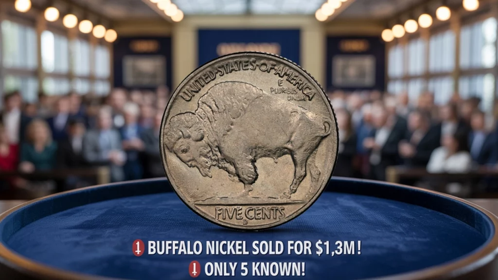 Buffalo Nickel Sold For $1.3M